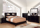 Gerico I Espresso 5 Pc. Queen Bedroom Set w/ Chest - Star USA Furniture Inc