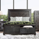 Argyros Espresso E.King Bed - Star USA Furniture Inc
