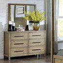 Garland Light Oak Dresser - Star USA Furniture Inc