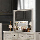 Tywyn Antique White Mirror - Star USA Furniture Inc