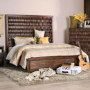 Eutropia Warm Chestnut E.King Bed - Star USA Furniture Inc