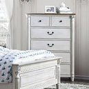 Hesperia Antique White Chest - Star USA Furniture Inc