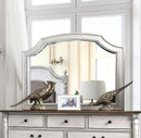 Hesperia Antique White Mirror - Star USA Furniture Inc