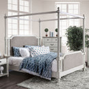 Lansford Antique White Cal.King Bed - Star USA Furniture Inc
