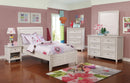 Brogan Antique White 4 Pc. Full Bedroom Set - Star USA Furniture Inc