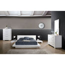 Christie White 5 Pc. Queen Bedroom Set w/ Chest - Star USA Furniture Inc
