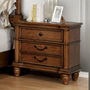 Mantador Light Oak Night Stand w/ USB Outlet - Star USA Furniture Inc