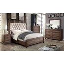 Hutchinson Rustic Natural Tone/Beige Cal.King Bed - Star USA Furniture Inc