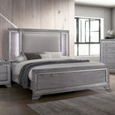 Alanis Light Gray Cal.King Bed - Star USA Furniture Inc
