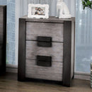 Janeiro Gray Night Stand - Star USA Furniture Inc