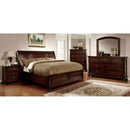 NORTHVILLE Dark Cherry E.King Bed - Star USA Furniture Inc