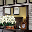 Bianca Dark Walnut Mirror - Star USA Furniture Inc
