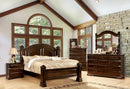 BURLEIGH Cherry 4 Pc. Queen Bedroom Set - Star USA Furniture Inc