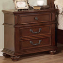 Landaluce Antique Dark Oak Night Stand - Star USA Furniture Inc