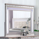 Claudette Silver Rose Mirror - Star USA Furniture Inc