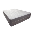 KALEI White/Gray 8" Tight Top Mattress, Queen - Star USA Furniture Inc