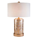 Mea Gold 29"H Table Lamp - Star USA Furniture Inc