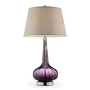 Fay Purple 30"H Table Lamp - Star USA Furniture Inc