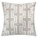 Kari Light Beige 20" X 20" Pillow, Ecru - Star USA Furniture Inc