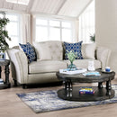 Porth Ivory Sofa - Star USA Furniture Inc
