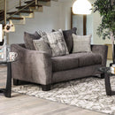 Jena Gray Love Seat - Star USA Furniture Inc