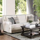 Osvaldo Ivory Sofa - Star USA Furniture Inc