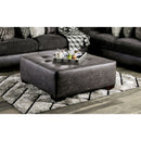 Gellhorn Gray Ottoman - Star USA Furniture Inc