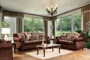 TABITHA Brown Sofa + Love Seat - Star USA Furniture Inc