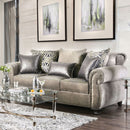 Sinatra Gray/Champagne Sofa - Star USA Furniture Inc