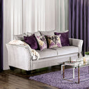 OLIVIERA Gray/Purple Sofa - Star USA Furniture Inc