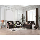 Brynlee Chocolate Sofa + Love Seat (*Pillows Sold Separately) - Star USA Furniture Inc