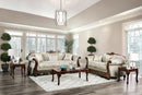 Newdale Ivory Sofa + Love Seat - Star USA Furniture Inc