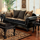THEODORA Tan/Black Sofa - Star USA Furniture Inc