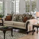 Saoirse Tan/Espresso Sofa - Star USA Furniture Inc