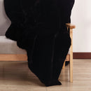 Caparica Black Throw, Black - Star USA Furniture Inc