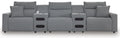 Modmax II Power Reclining Sectional with Audio Consoles