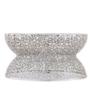 T3704-35 COFFEE TABLE SILVER
