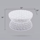 T3704-35 COFFEE TABLE WHITE