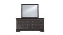 Pompei Queen Bed, Dresser, Mirror and 2 Nightstands