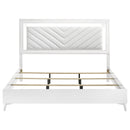Cassia Panel Bed with LED Lighting