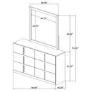 Ines Dresser with Mirror