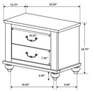 Stillwood 5-piece California King Panel Bedroom Set Vintage Linen image