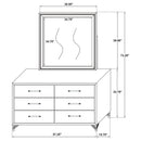 Lucia Dresser with Mirror