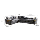 Argo Sectional Gray