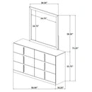 Ines Dresser with Mirror