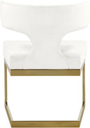 Alexandra Cream Velvet Dining Chair