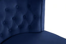Perry Navy Velvet Dining Chair