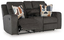 Kanlow Reclining Loveseat with Console