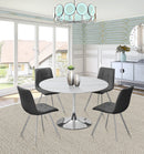 Annie Grey Velvet Dining Chair