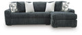 Midnight-Madness Sectional Sofa with Chaise